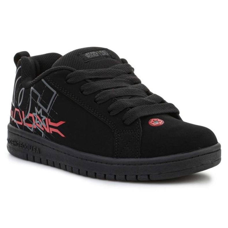 Chaussures DC Star Wars Ct Graffik W ADBS100307-BLR le noir
