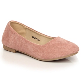 Ballerines éco suède eVento Jr EVE358A rose Ballerines éco suède eVento Jr EVE358A rose