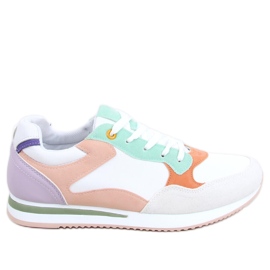 Chaussures de sport femme Pokki Violet blanc vert