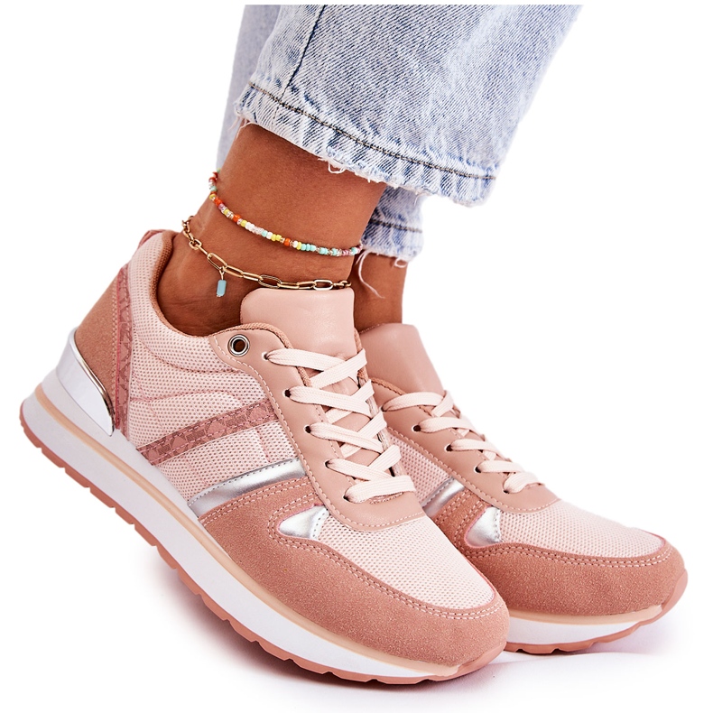 PG1 Chaussures de Sport Classiques pour Femme Rose Elenes PG1 Chaussures de Sport Classiques pour Femme Rose Elenes
