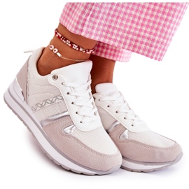PG1 Chaussures de Sport Classiques pour Femme Blanc Elenes blanche rose