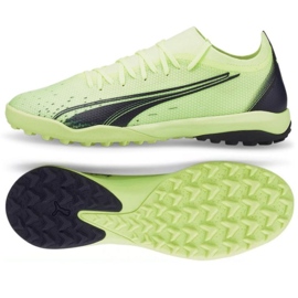 Chaussures de football Puma Ultra Match Tt 106903 01 jaune vert