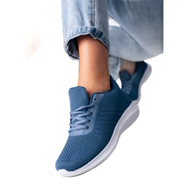 Baskets à lacets Shelovet bleu