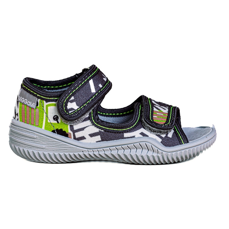 Chaussons garçon Viggami Ignaś druk gris Chaussons garçon Viggami Ignaś druk gris