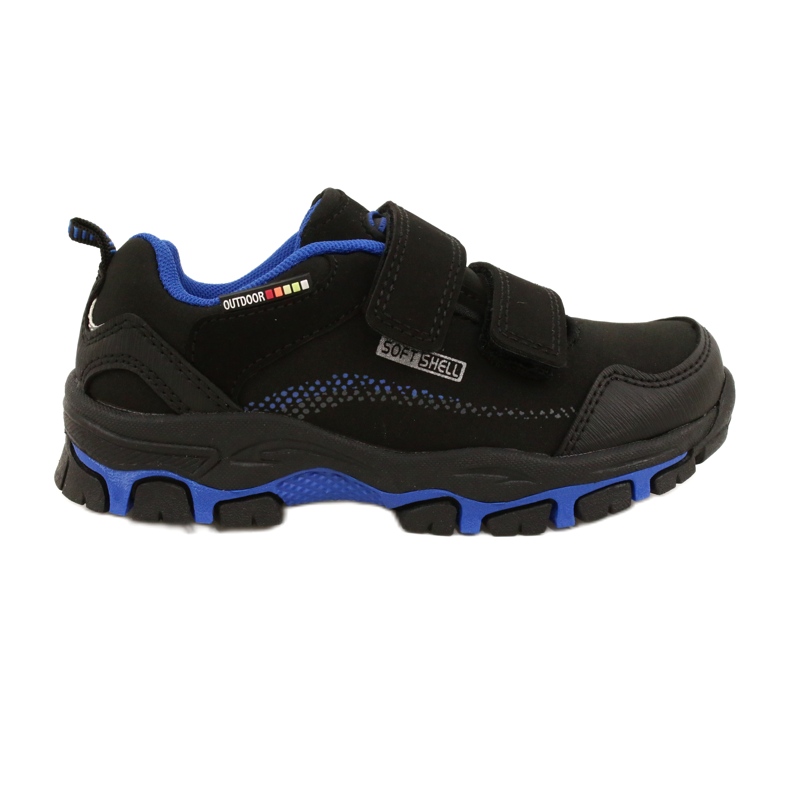 American Club WT14/22 chaussures de sport softshell, noires le noir