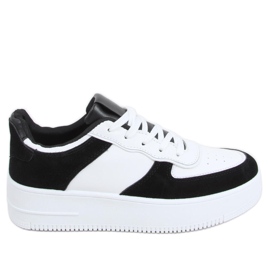 BM Chaussures de sport femme Zetto Noir blanc
