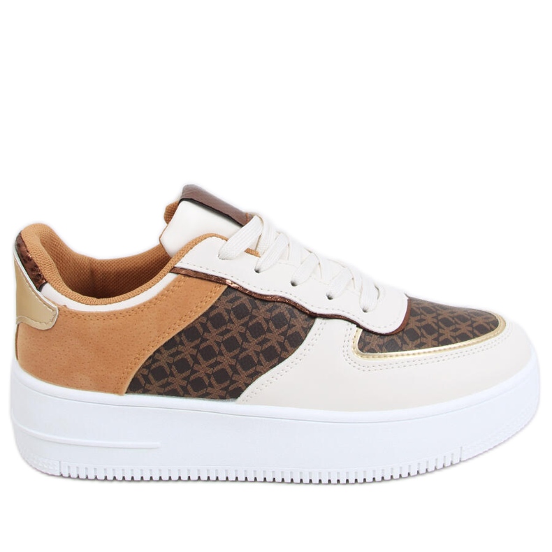 Chaussures de sport femme Glovi Camel brun multicolore Chaussures de sport femme Glovi Camel brun multicolore