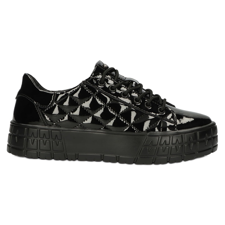 Filippo Baskets en cuir élégantes matelassées DP3932 / 22 BK le noir