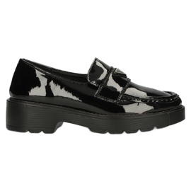 Filippo DP3930/22 BK Mocassins laqués, Noir