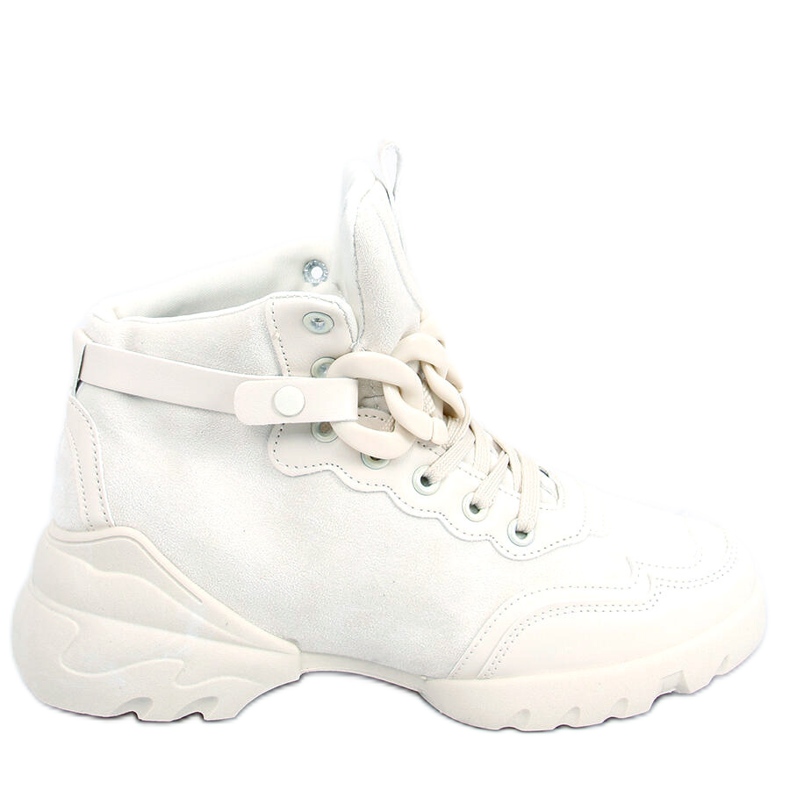 Baskets avec chaîne amovible Peri Beige Baskets avec chaîne amovible Peri Beige