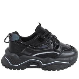 Baskets Berta Black le noir