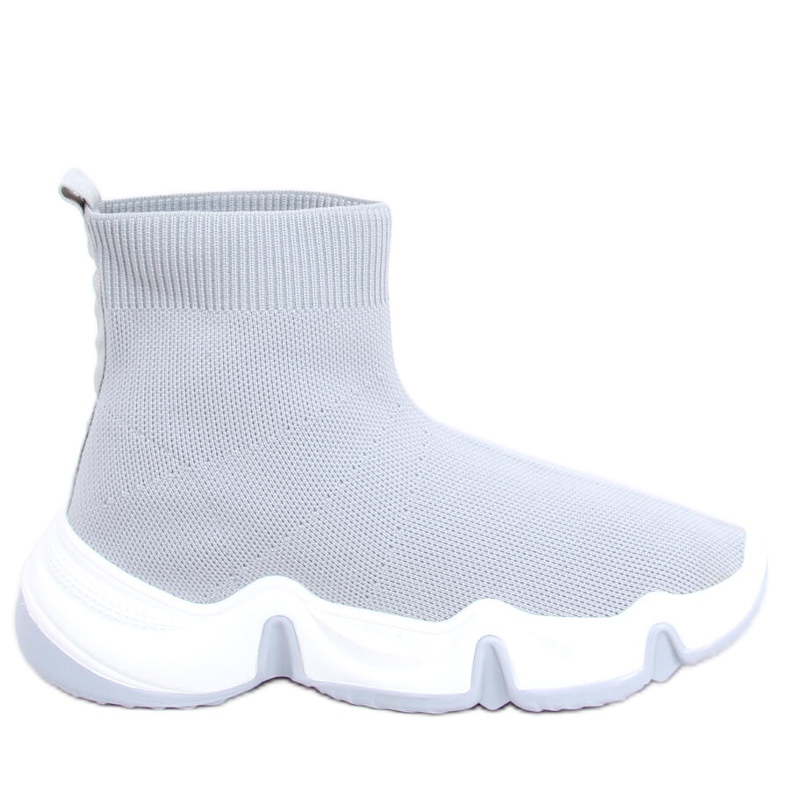 Chaussettes montantes Nova Grey gris Chaussettes montantes Nova Grey gris