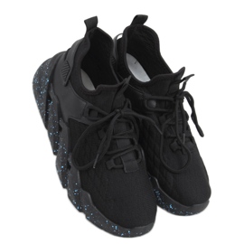 Indu Chaussures de sport chaussettes noires