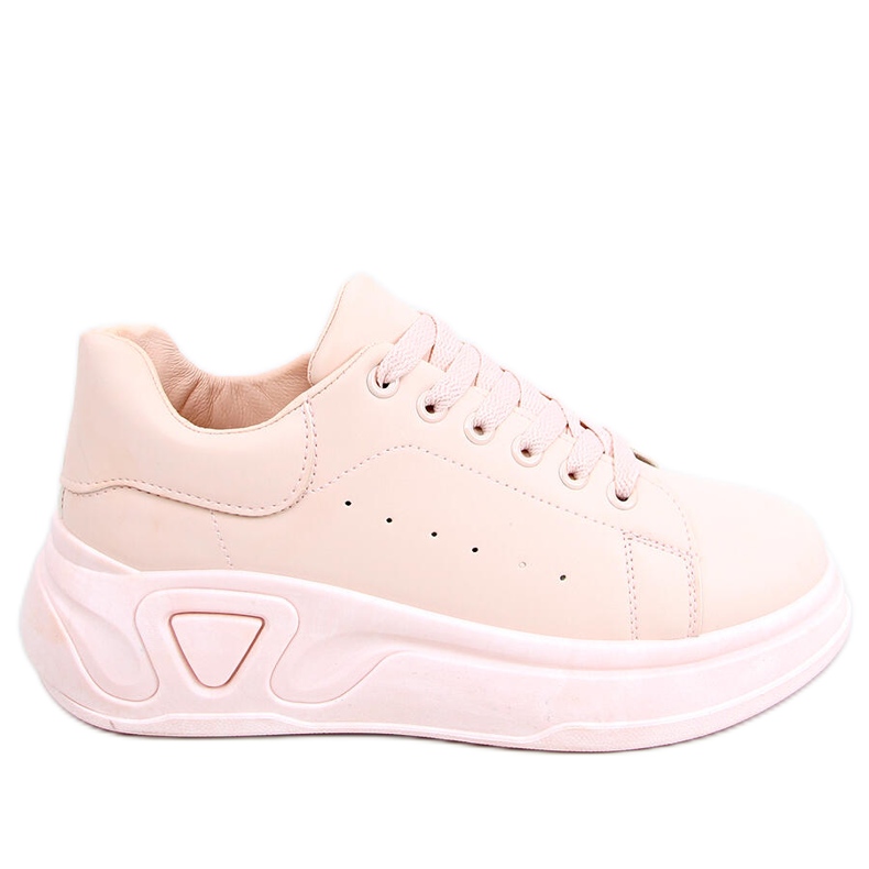 Chaussures à semelles hautes de Nebu Pink rose