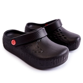 Chaussons Légers Enfant Kroks Big Star II375001 Noir