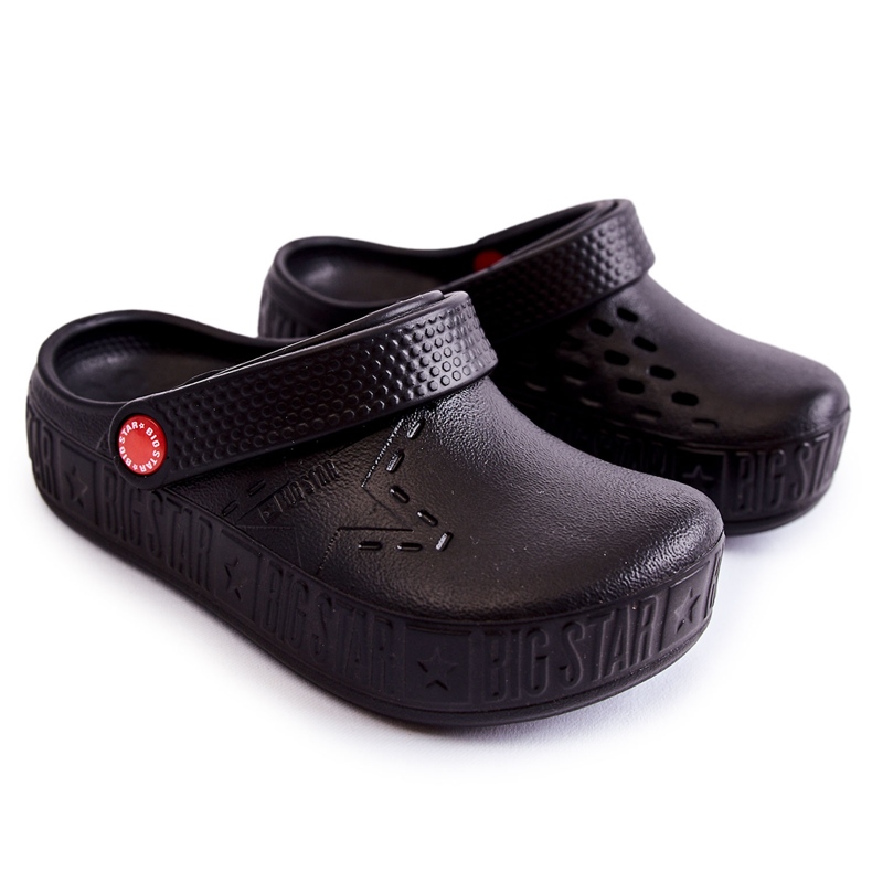 Chaussons Légers Enfant Kroks Big Star II375001 Noir le noir