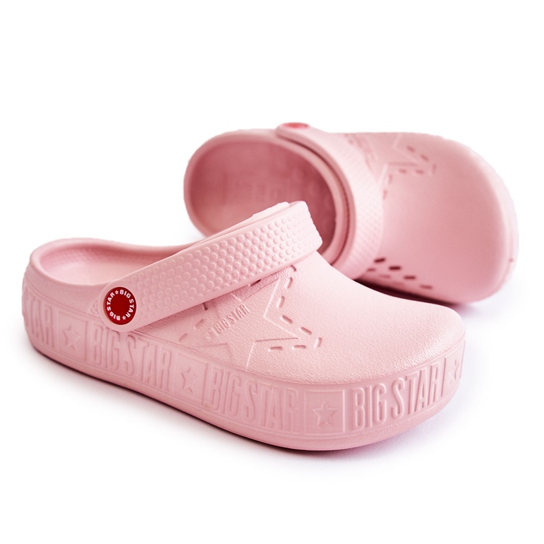 Chaussons Légers Enfant Kroks Big Star II375007 Rose