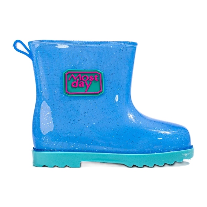 Bottines Wellington bleues pour garçon