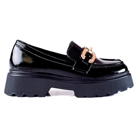 Chaussures Vinceza laquées noires