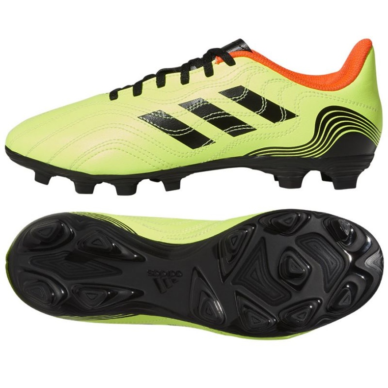 Chaussures Adidas Copa Sense.4 FxG M GW3581 jaune jaunes