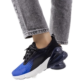Baskets de sport bleu marine Glaner noir