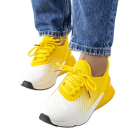 Baskets de sport Glaner jaunes blanc