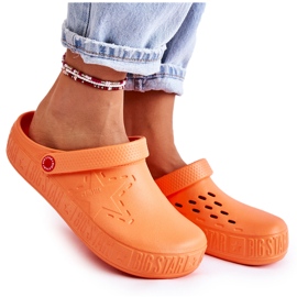 Chaussons Légers Femme Kroks Big Star II275005 Orange