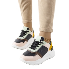 Baskets Pottin femme noires