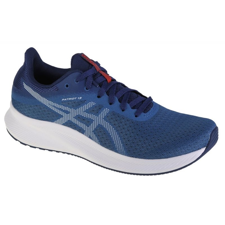 Asics Patriot 13 M 1011B485-400 chaussures de course bleu marin bleu Asics Patriot 13 M 1011B485-400 chaussures de course bleu marin bleu
