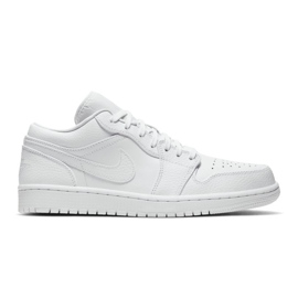 Chaussure Nike Air Jordan 1 Low M 553558-130 blanc