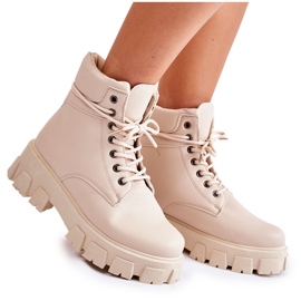 Bottines Femme Warm Beige Clair Flavin Boots Bottines Femme Warm Beige Clair Flavin Boots