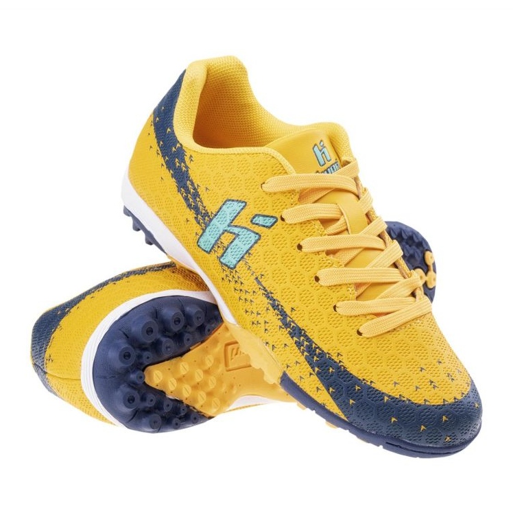 Huari Recoleti Tf 92800402403 chaussures de football jaune jaunes