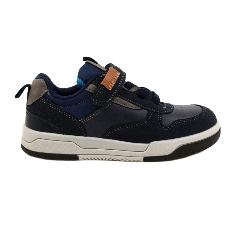 Chaussures de sport garçon American Club ES95/22 bleu marine