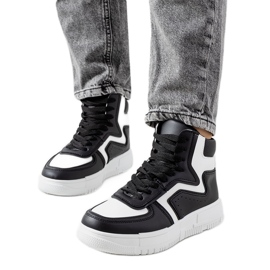 Baskets cheville Rosed noires le noir