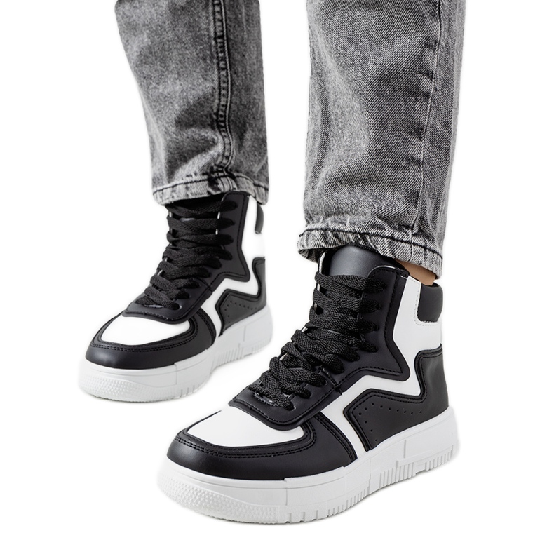 Baskets cheville Rosed noires le noir