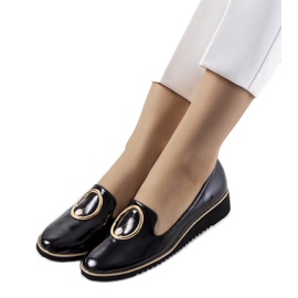 Chaussures Kadyro laquées noires le noir