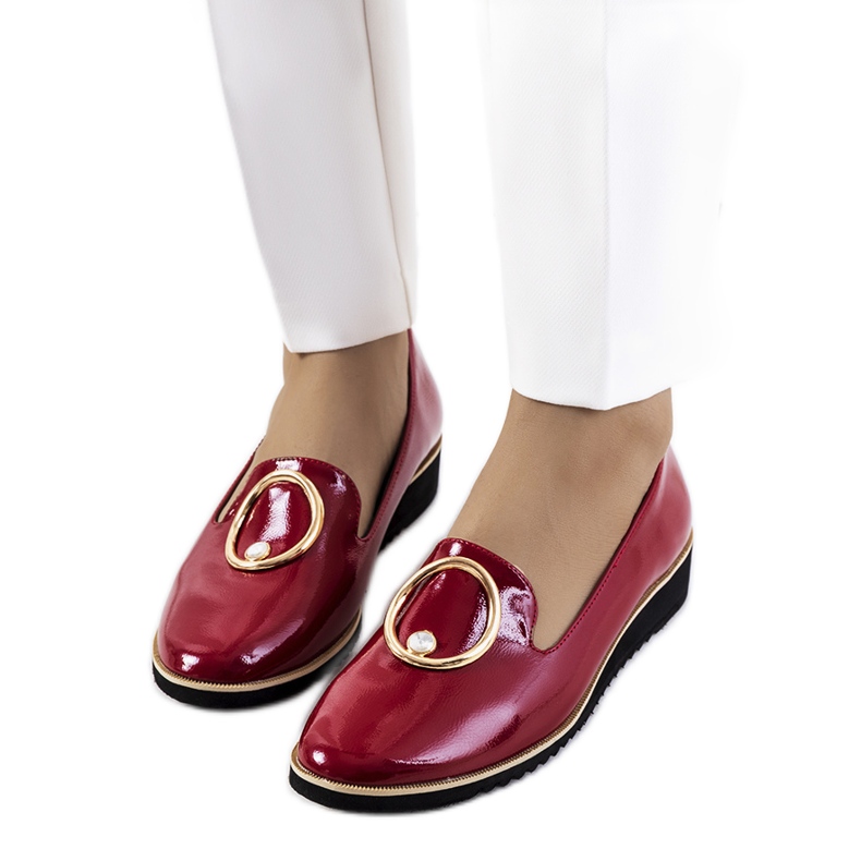 Chaussures Kadyro laquées rouges