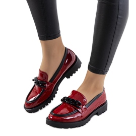 Chaussures laquées rouges d'Eldark