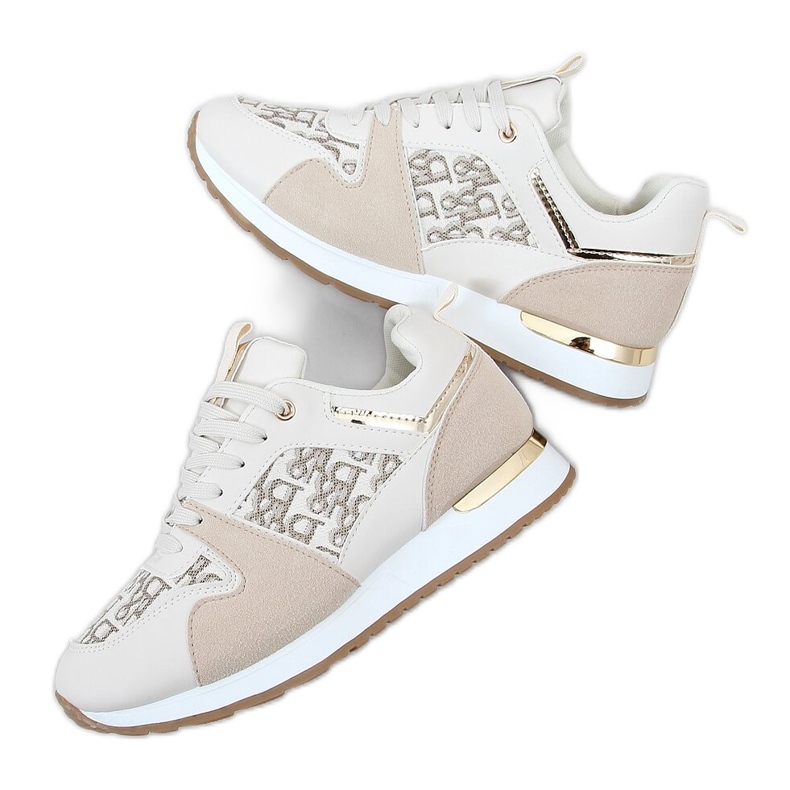 Madeline Beige chaussures de sport beiges