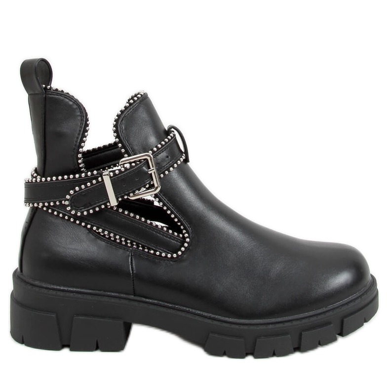 Bottes ajourées Korina noires le noir
