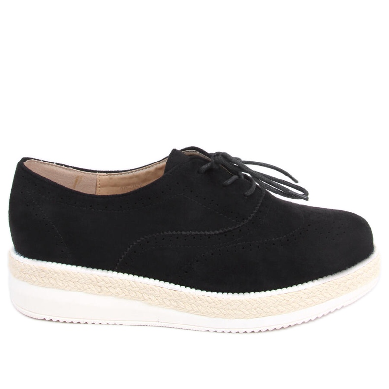 Mocassins, espadrilles femme Apia Noir le noir