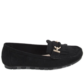 Mocassins femme Leif Noir