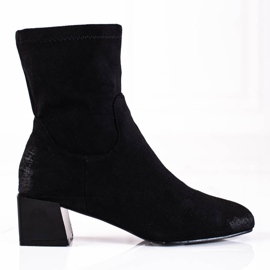 T.Sokolski Bottes pour femmes par T. Sokolski, slip-on noir