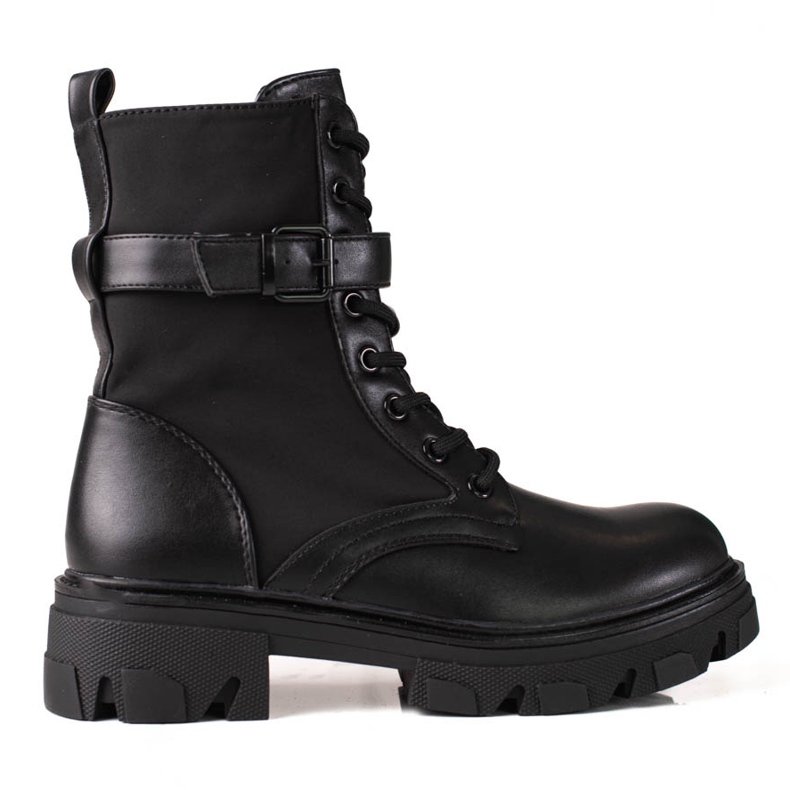 Sacs pour femmes Shelovet noirs sur une plate-forme épaisse le noir