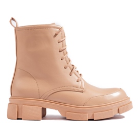 Sac à lacets femme beige Sac à lacets femme beige