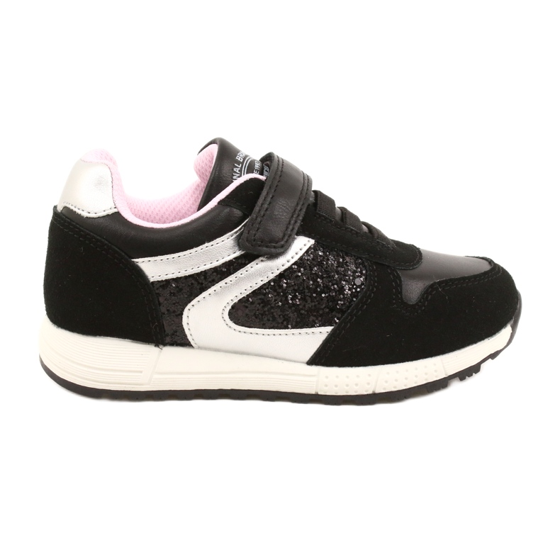 Sports Chaussures pour enfants American Club ES40 Black le noir
