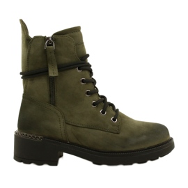 Evento Bottes Hautes Avec Fermeture Éclair Vert 21BT35-4226