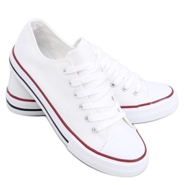 Baskets classiques femme Basic White blanche