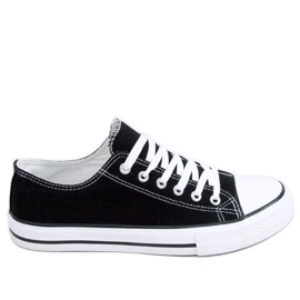 Baskets classiques femme Basic Black le noir