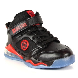 Chaussures de sport d'hiver noires pour garçon Big Star KK374095